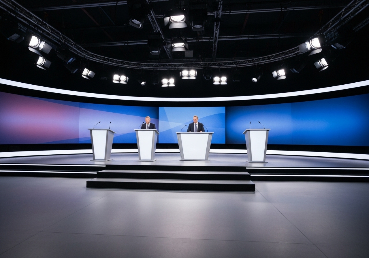 Fredrik Solvangs siste Debatten-sending preget av partiledernes egne spørsmål