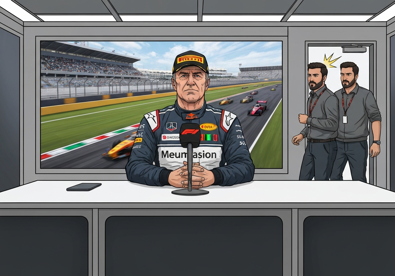 Max Verstappen ber journalist forlate pressekonferanse før Japans Grand Prix