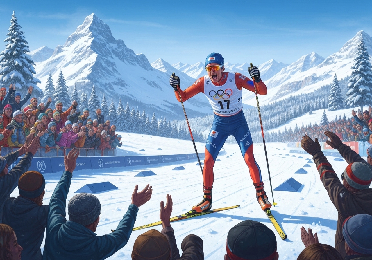 Johannes Høsflot Klæbo sikrer sin 100. verdenscupseier