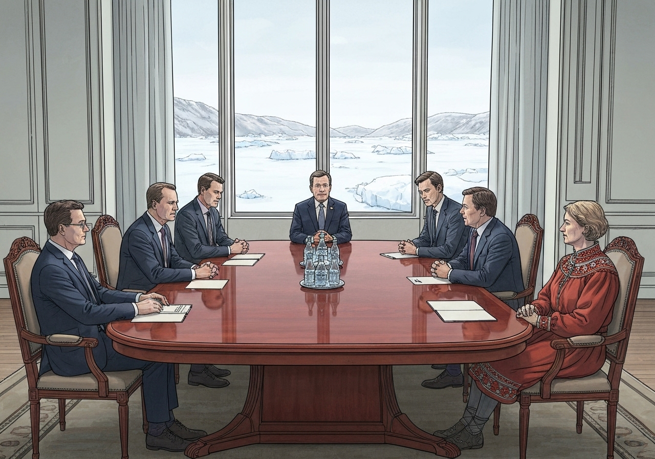 Europa avviser USAs trusler mot Grønlands suverenitet