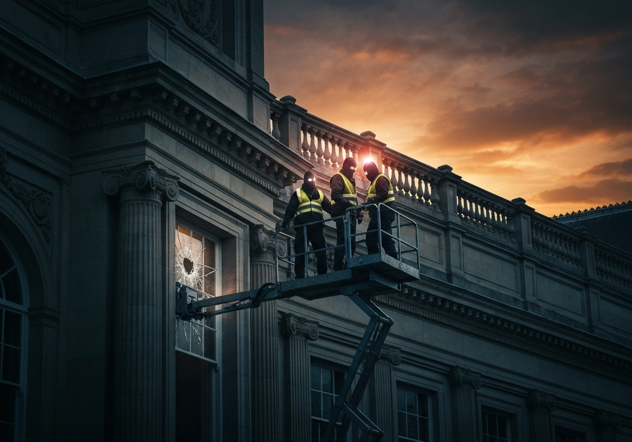 Louvre-tyveriet: Franske myndigheter intensiverer jakten på gjerningsmennene