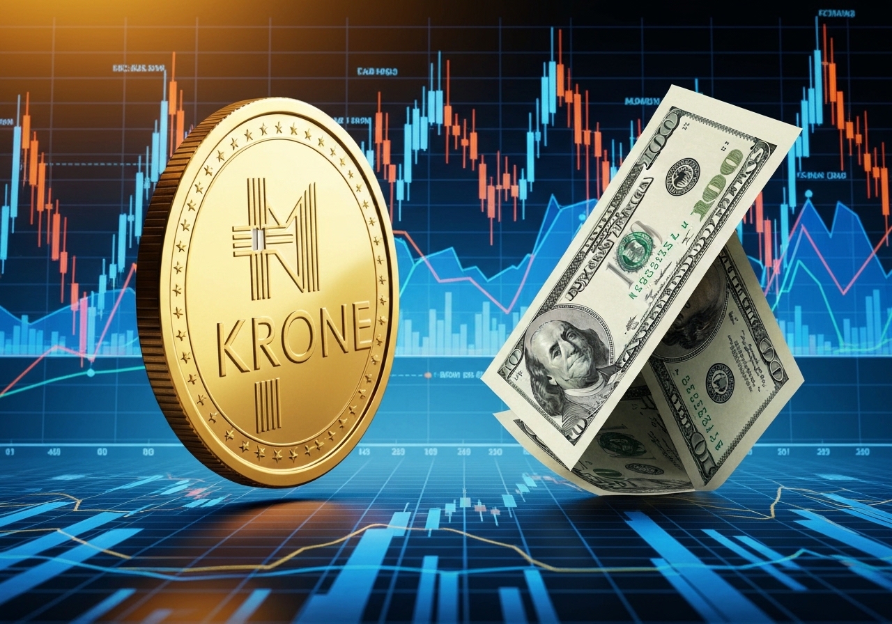 Kronen styrker seg markant – dollaren svekkes