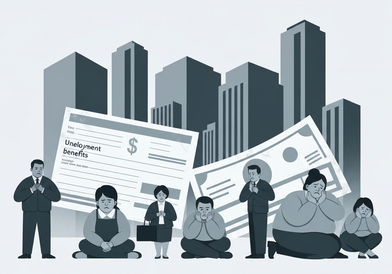 Trump-administrasjonen advarer om at arbeidsledighetsytelser kan være i fare under nedstengning