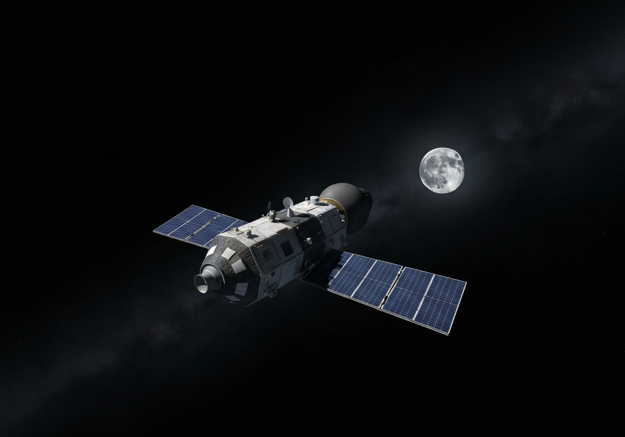 Artemis II-mannskapet besøker sitt romfartøy for måneferden