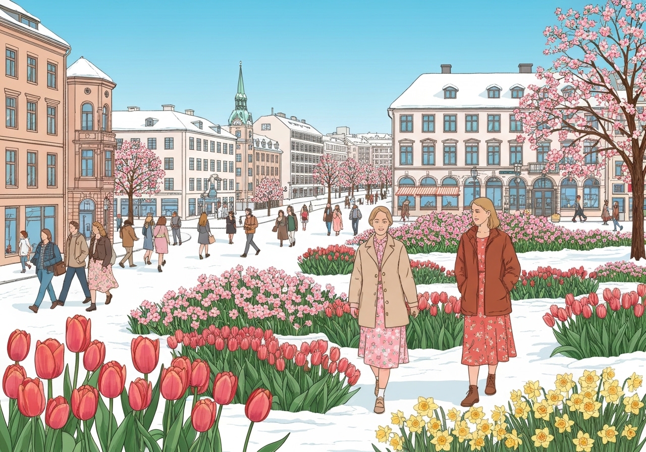 Varmeste førjulstid noensinne i Oslo og Bergen