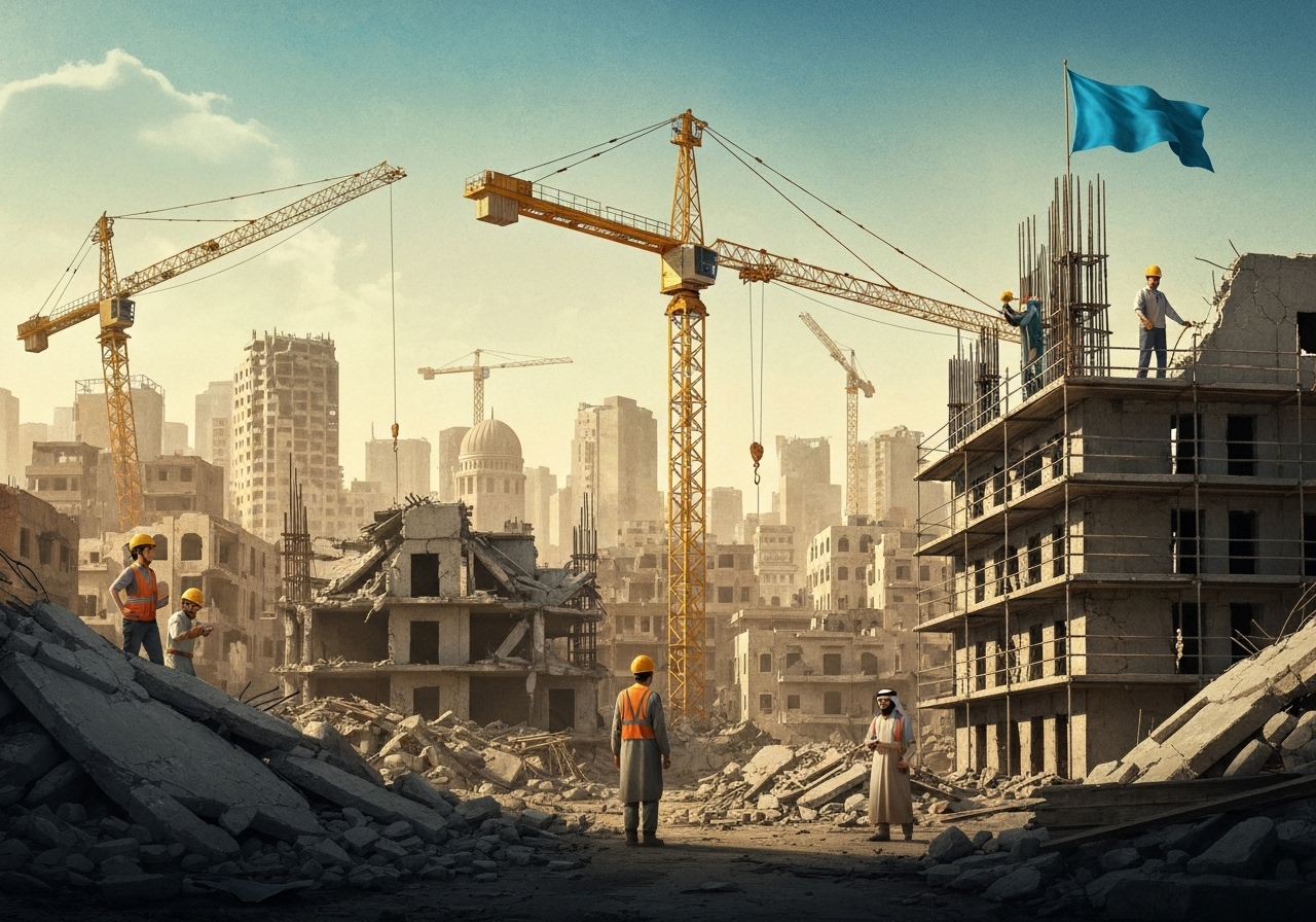 Gjenoppbygging av Gaza: Enormt behov for internasjonal innsats