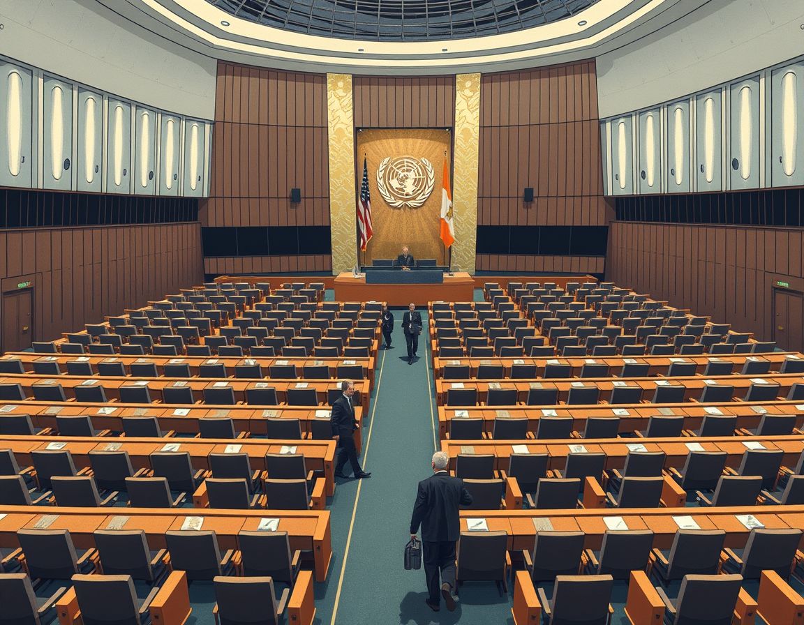 Delegater forlot FN-salen da Netanyahu tok ordet