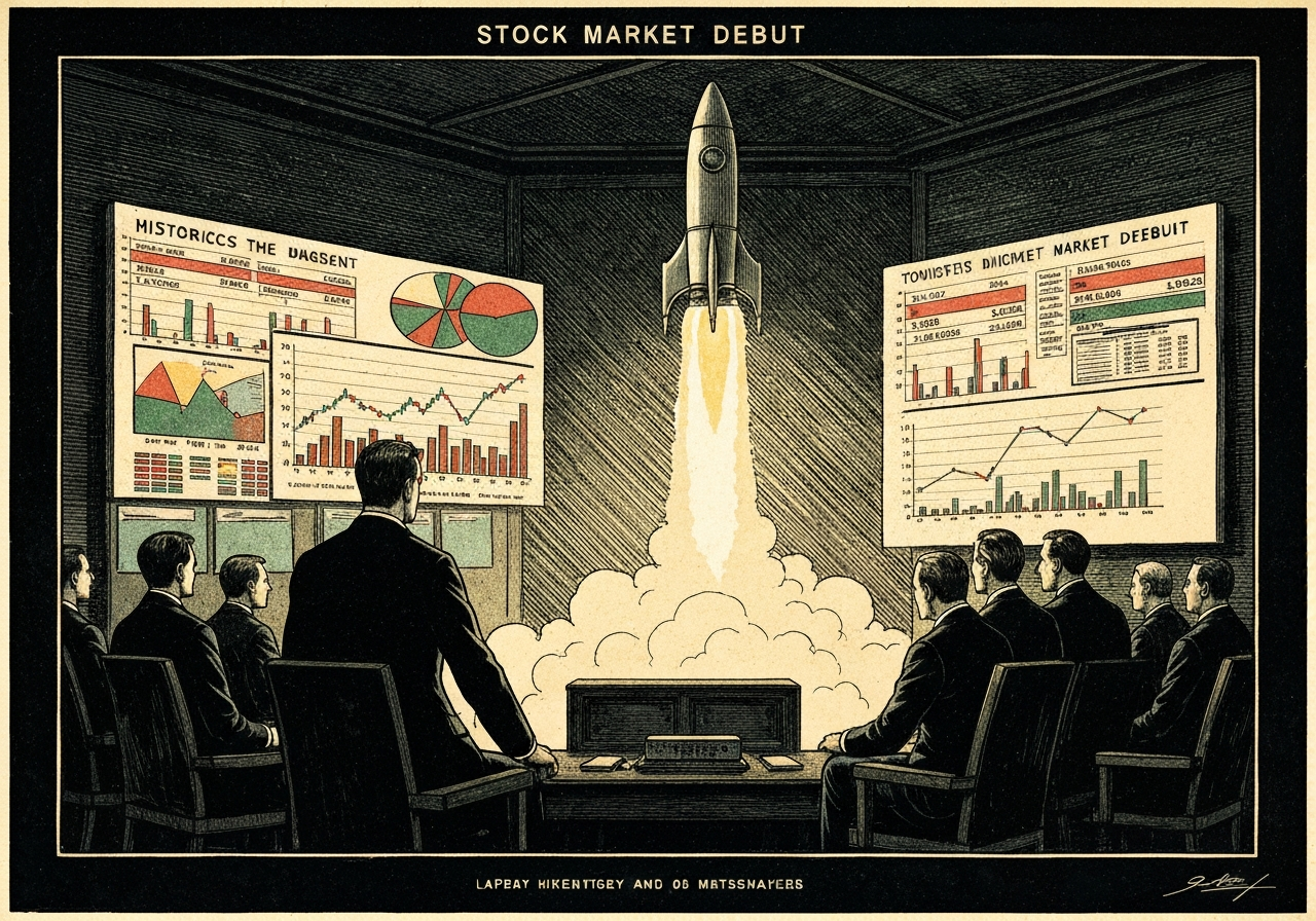 SpaceX gjennomfører historisk børsnotering og verdsettes til 1,77 billioner dollar