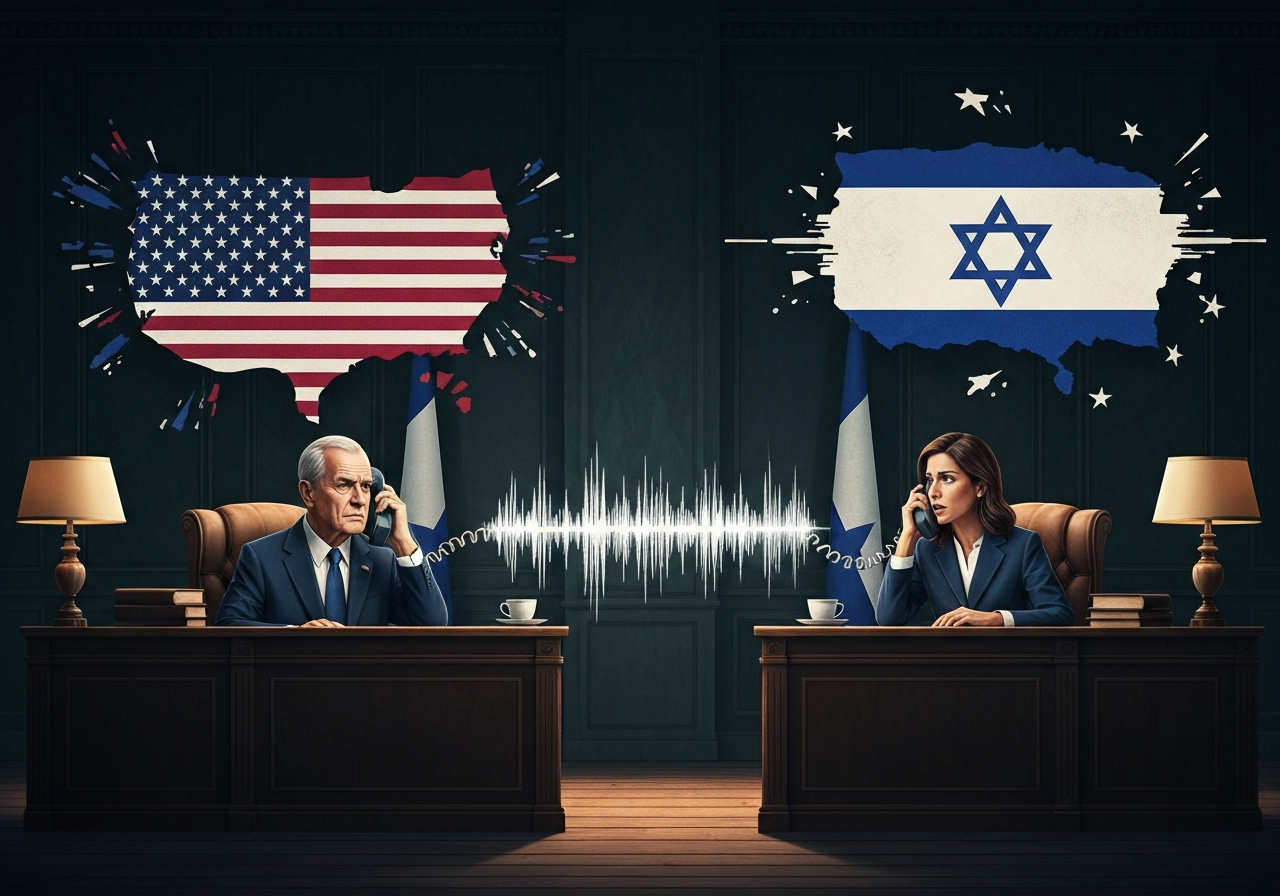 Trump og Netanyahu i opphetet telefonsamtale om Libanon