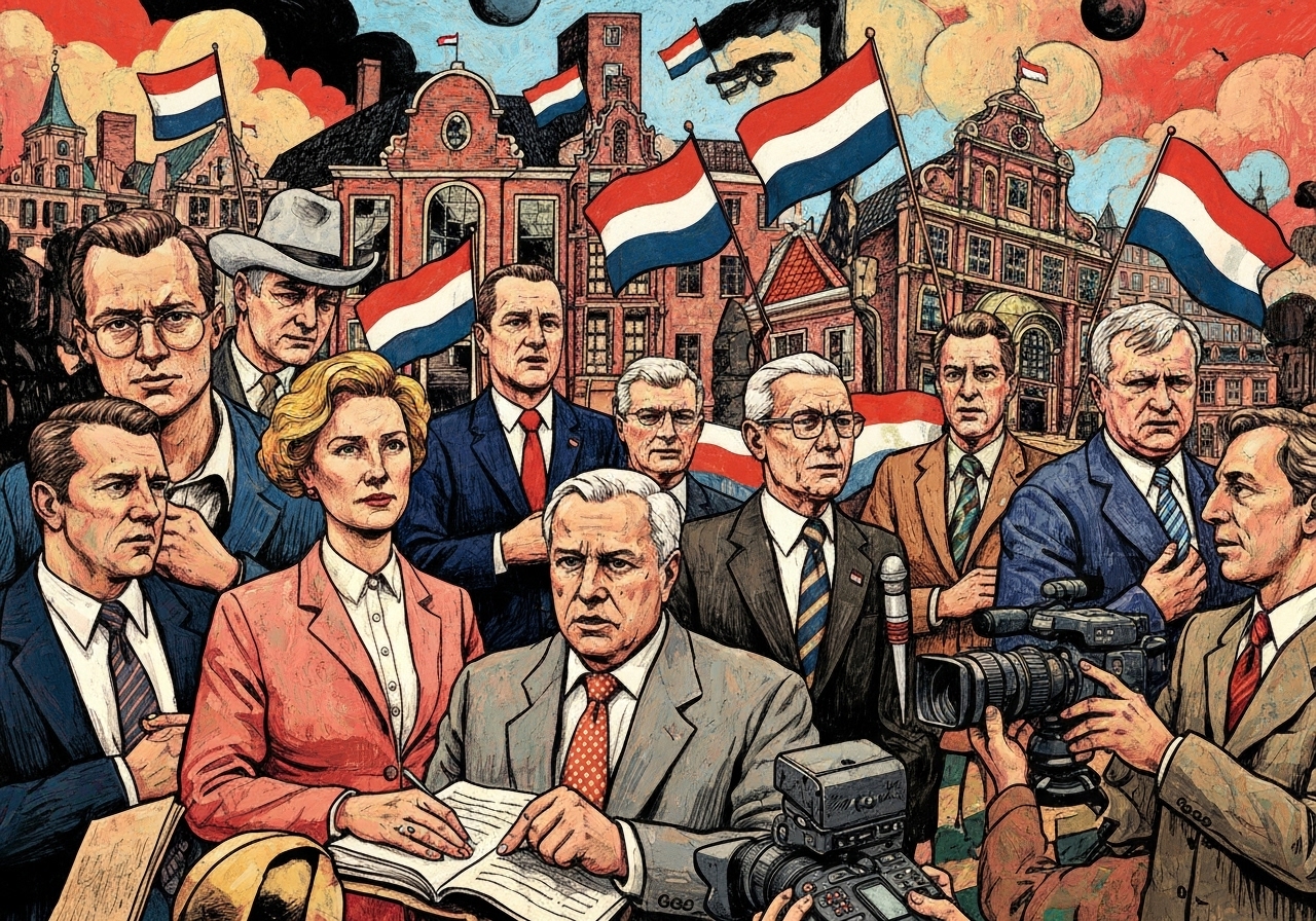 Nederland forbereder seg på spennende valg: Wilders og Timmermans i tet