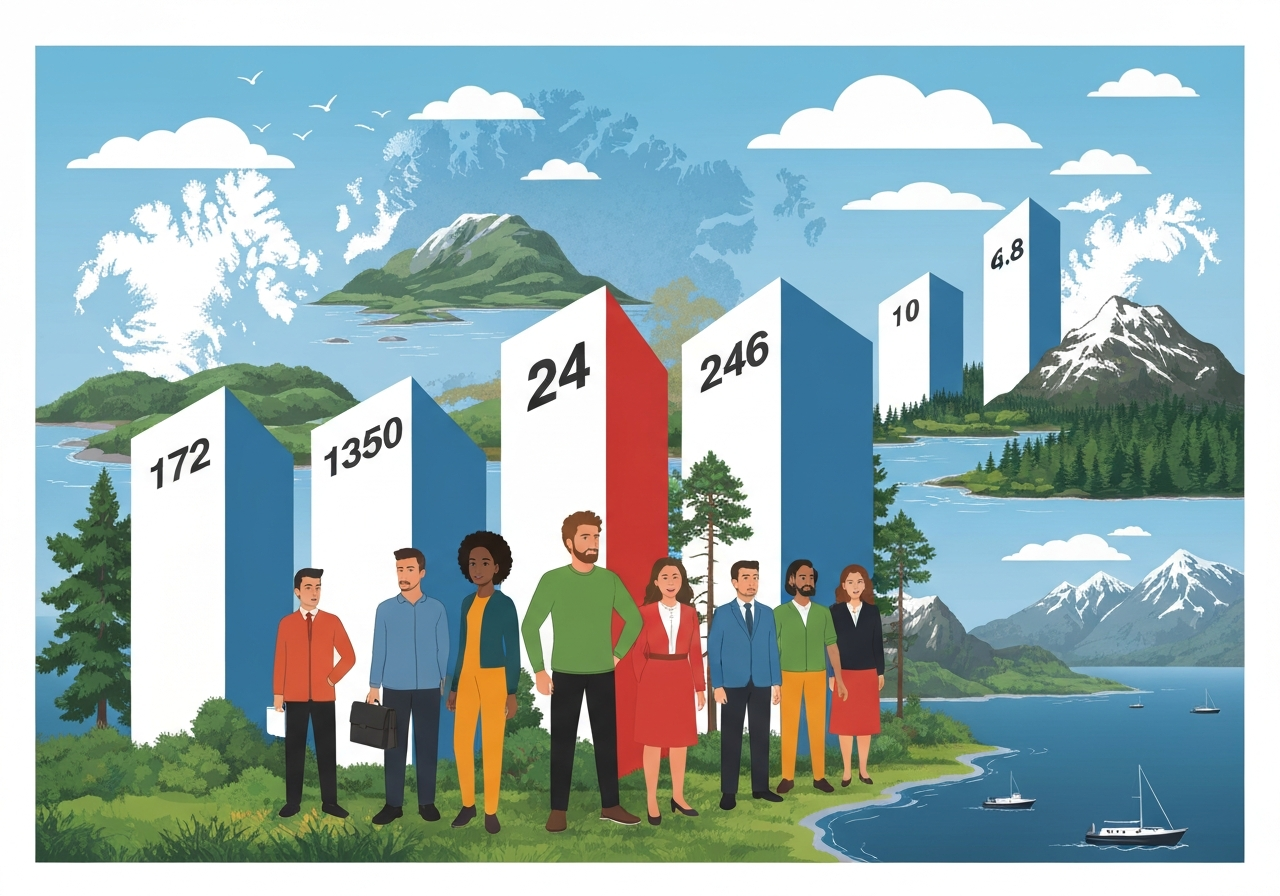 Befolkningsvekst i Norden: Innvandring som hoveddrivkraft