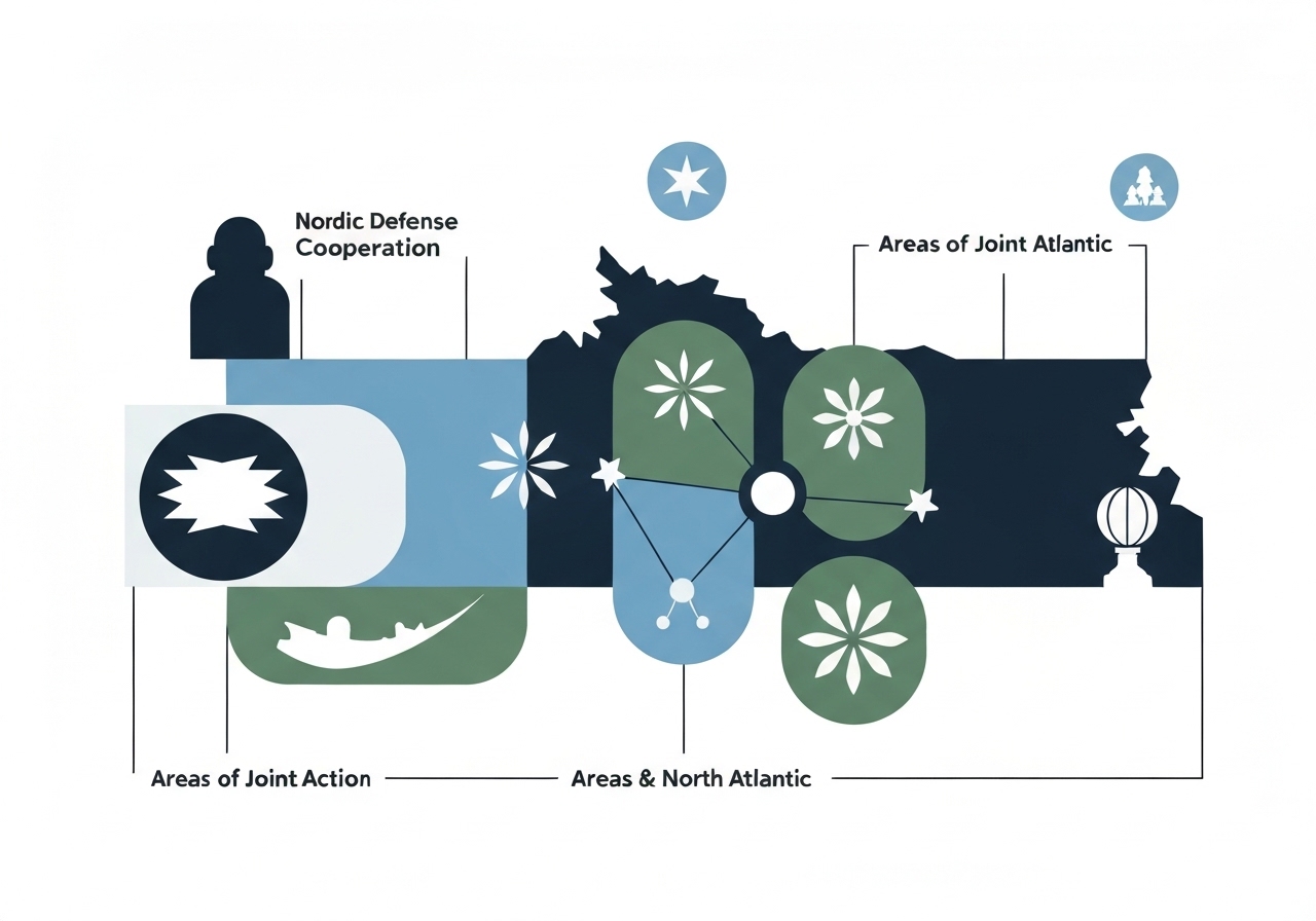 Ny visjon for nordisk forsvarssamarbeid: Åtte områder for styrket felles innsats