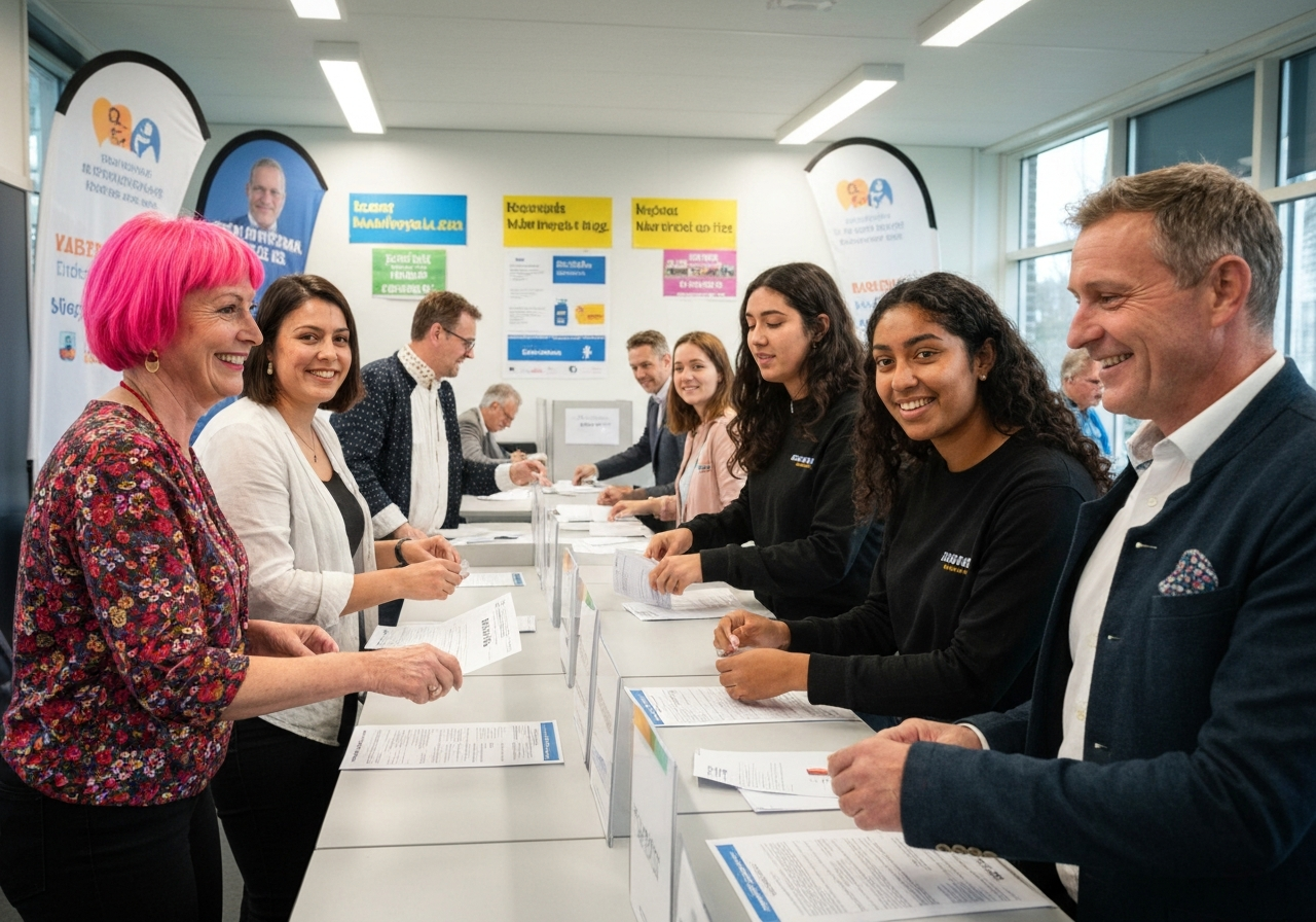 Lokale partier styrker sin posisjon i Nederlandske kommunevalg
