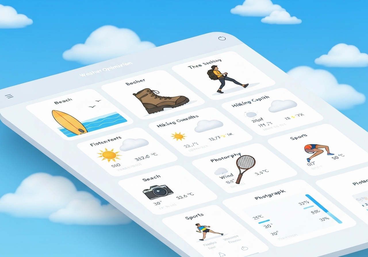 Finn beste vær med Solradar.no