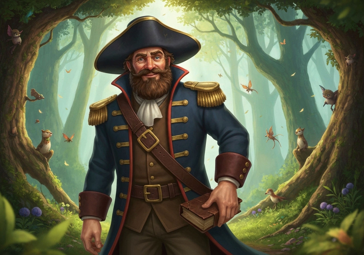 Terje Formoe er nå sjørøver og ridder