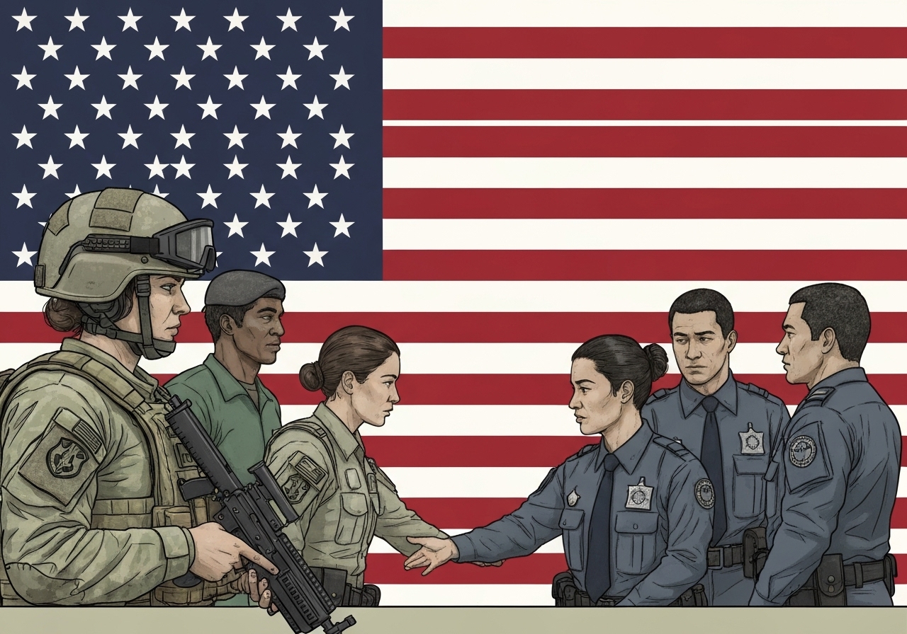 Donald Trump kunngjør planer om å bruke militæret til masseutvisninger