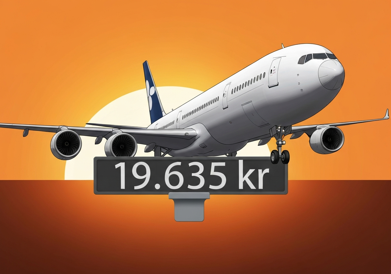 Norwegian selger flybilletter til Bergen for nesten 20.000 kroner