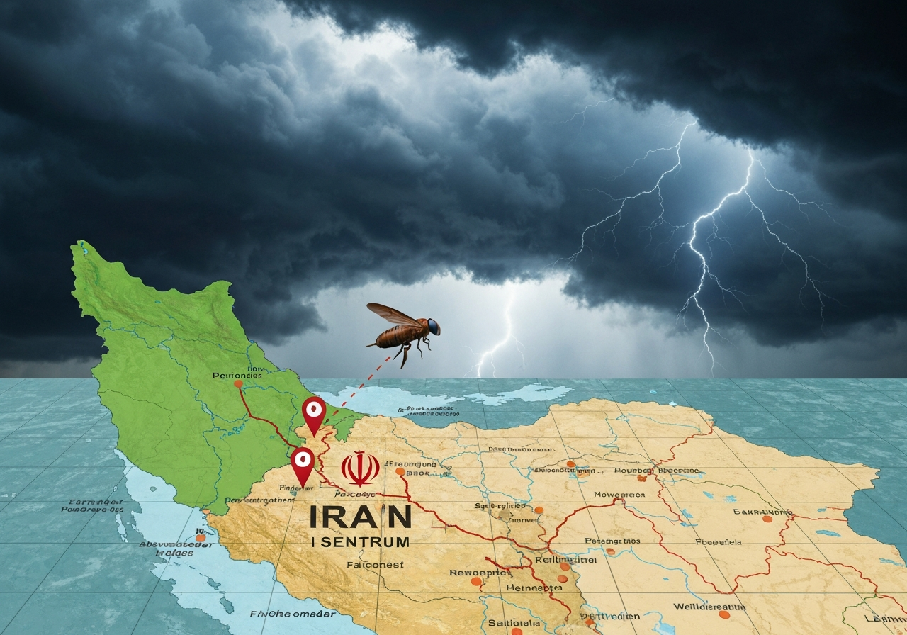 Luftangrep mot Iran forstyrrer flytrafikken
