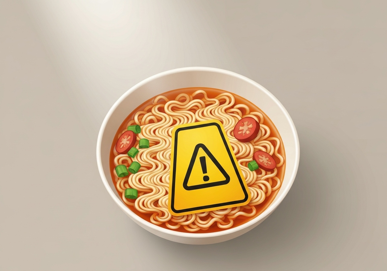 Salmonellautbrudd i Europa knyttet til smakstilsatte nudler
