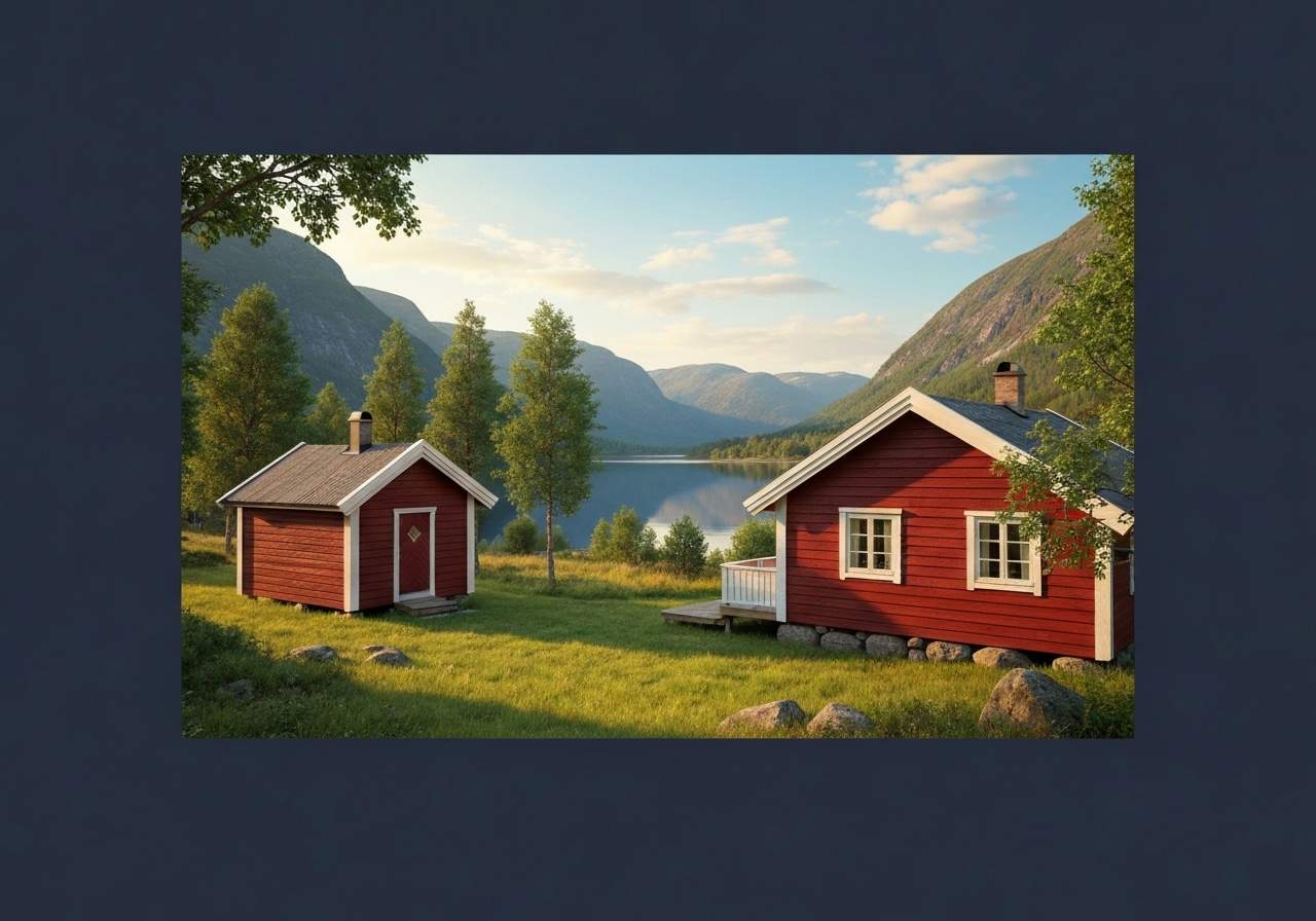 Bedring i hyttemarkedet: Økt salg og prisvekst
