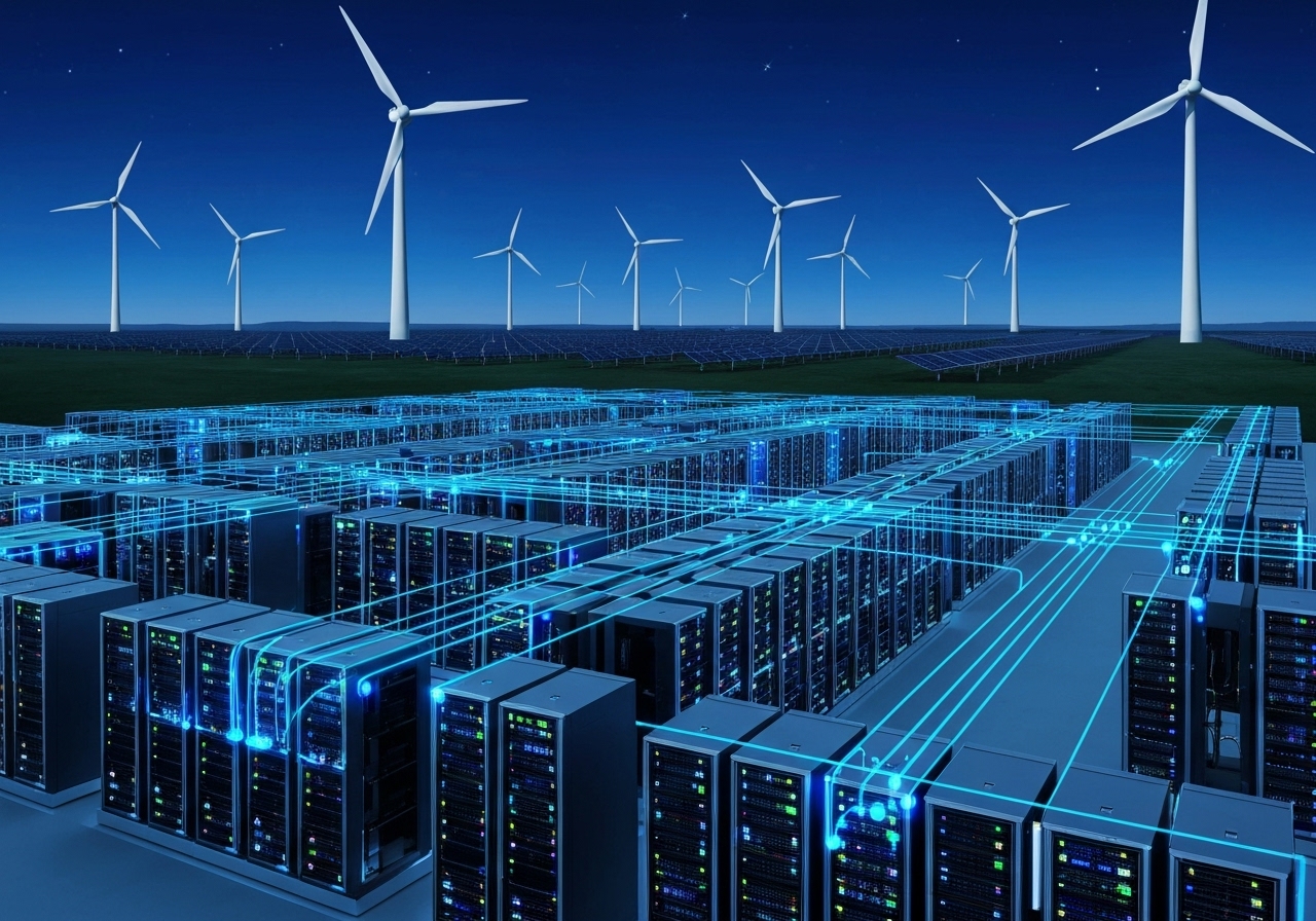 Datasentrenes økende strømforbruk utfordrer energisektoren