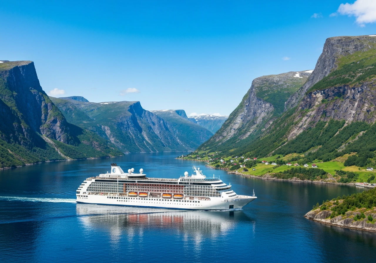 MS Nordkapp legger ut på fire netters cruise fra Bergen til Tromsø