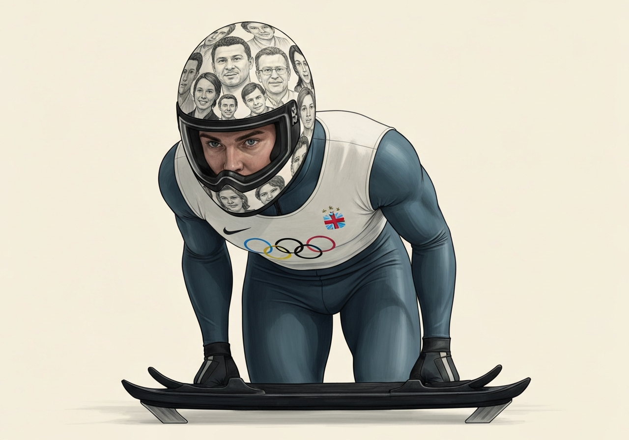 Ukrainsk skeletonutøver diskvalifisert fra OL på grunn av hjelm med bilder av falne idrettsutøvere