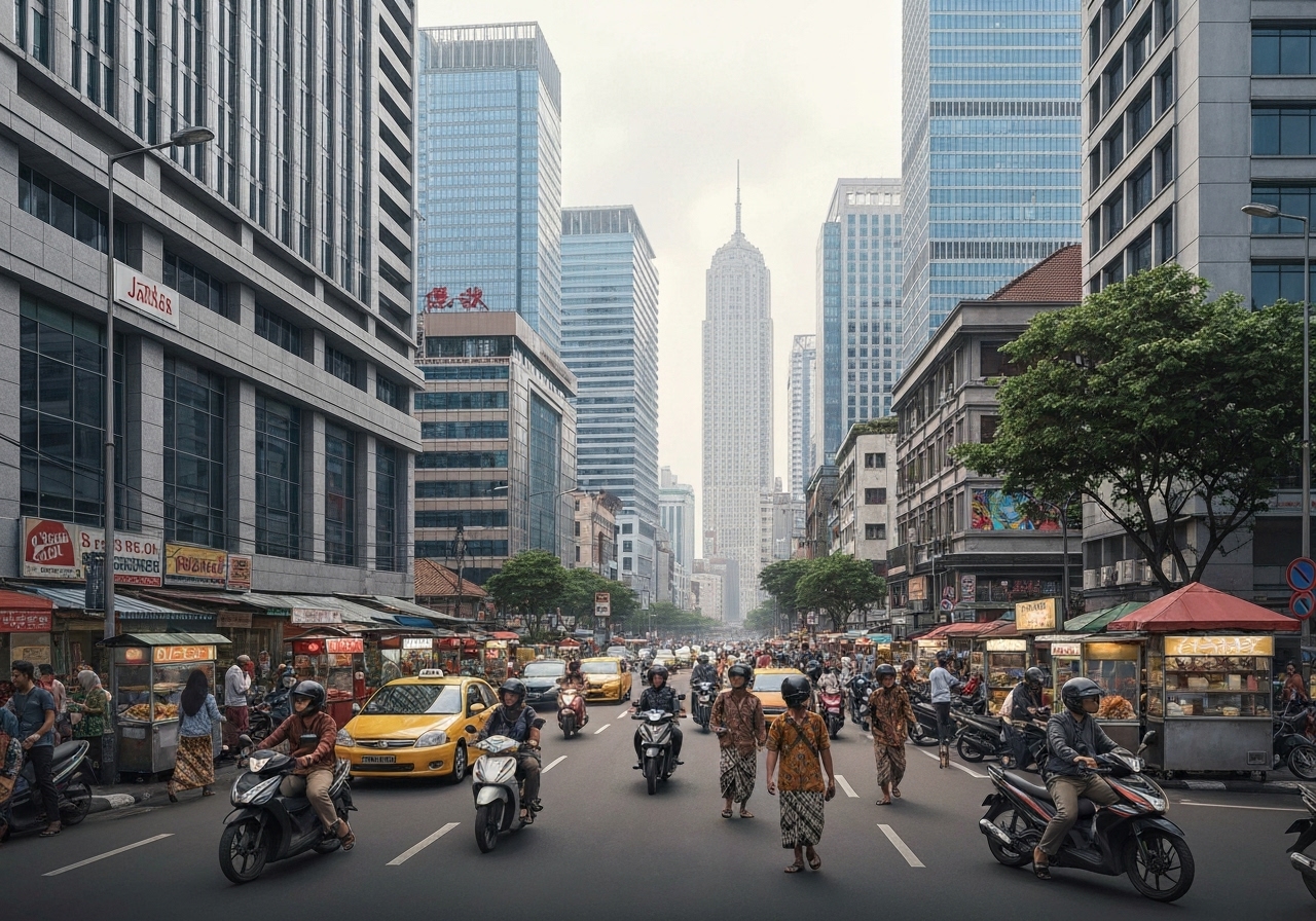 Jakarta er nå verdens mest folkerike by