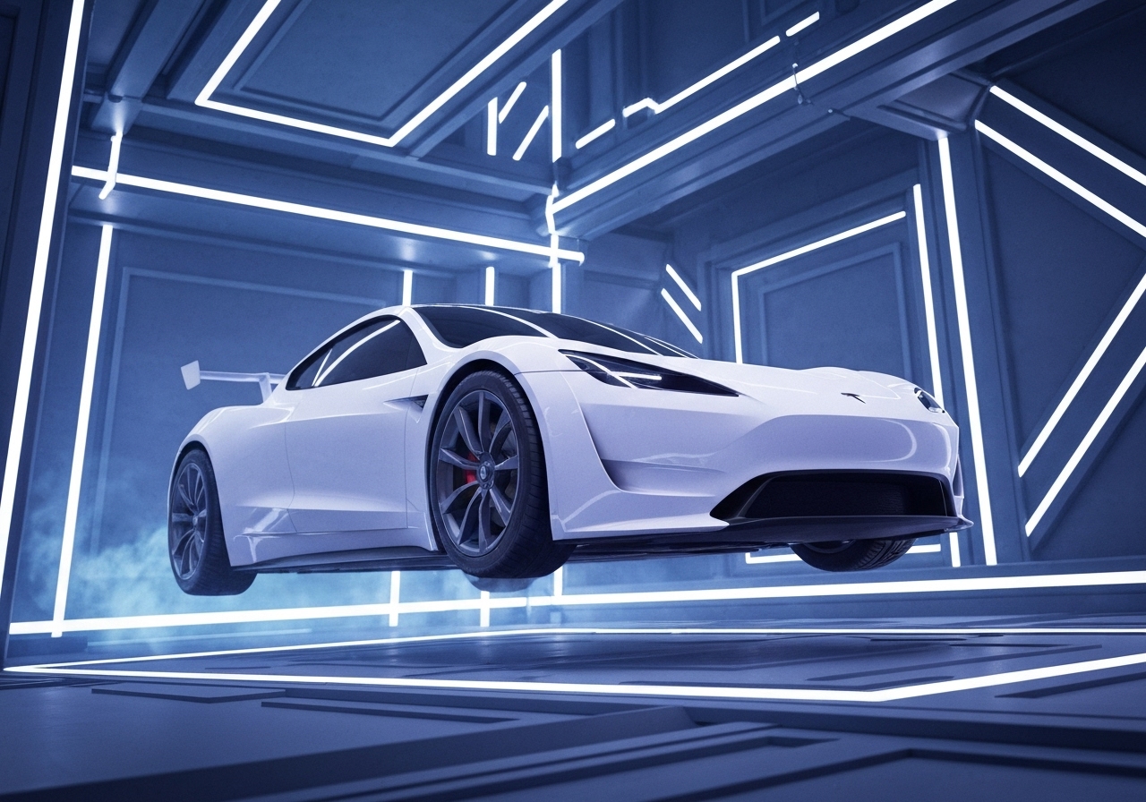 Elon Musk lover "flyvende" Tesla Roadster-demonstrasjon før årets slutt