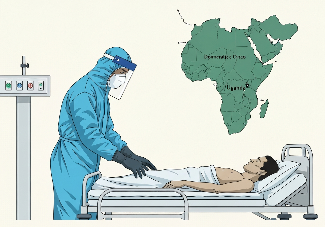Ebola-utbrudd i Sentral-Afrika kan nå nivåer fra 2014