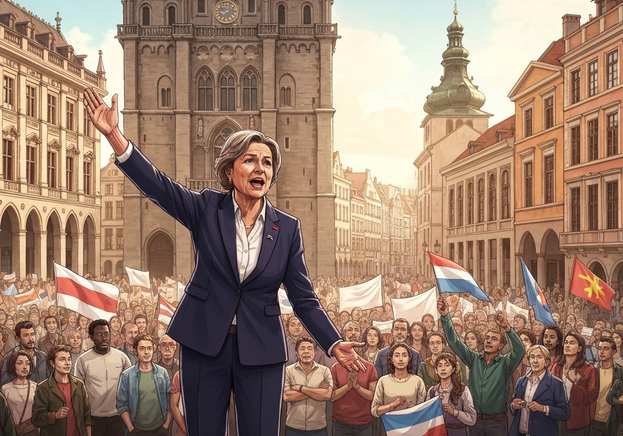 Venezuelas opposisjonsleder Machado trosser reiseforbud og ankommer Oslo