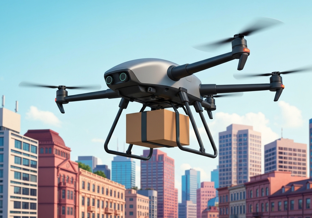 Amazon avduker ny Prime Air-leveringsdrone