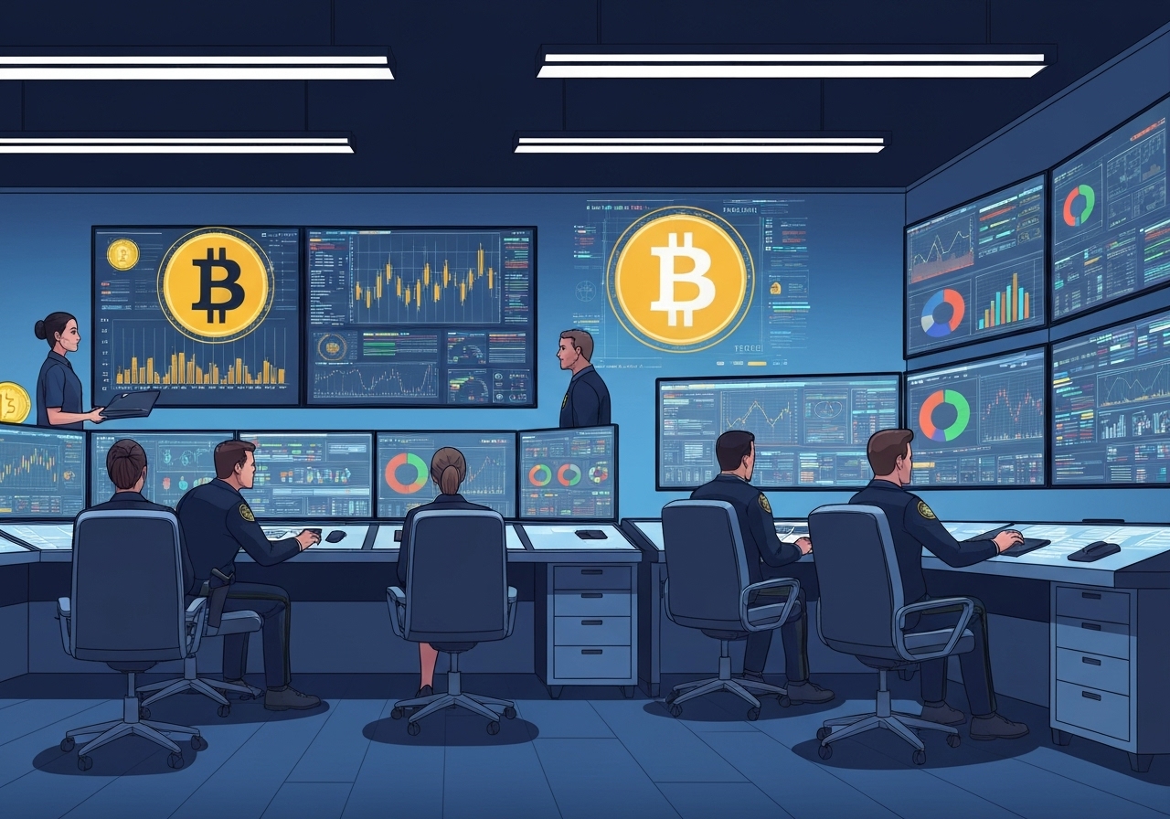 Myndighetene beslaglegger rekordstore 15 milliarder dollar i Bitcoin fra påstått svindelimperium