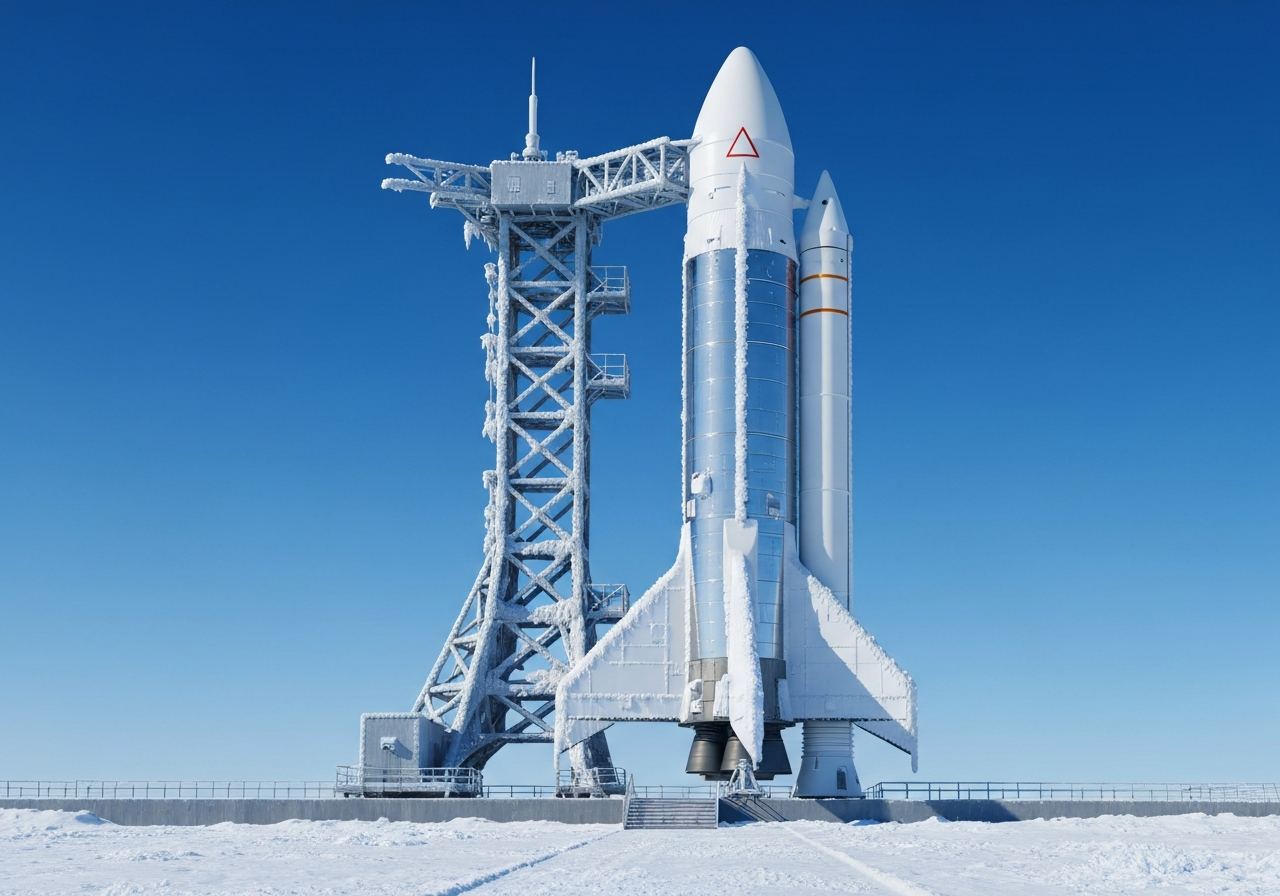 NASA utsetter måneferd på grunn av kulde