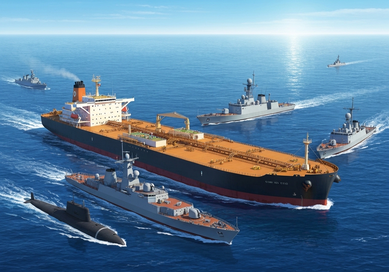 Frankrike beslaglegger russisk oljetanker i Middelhavet