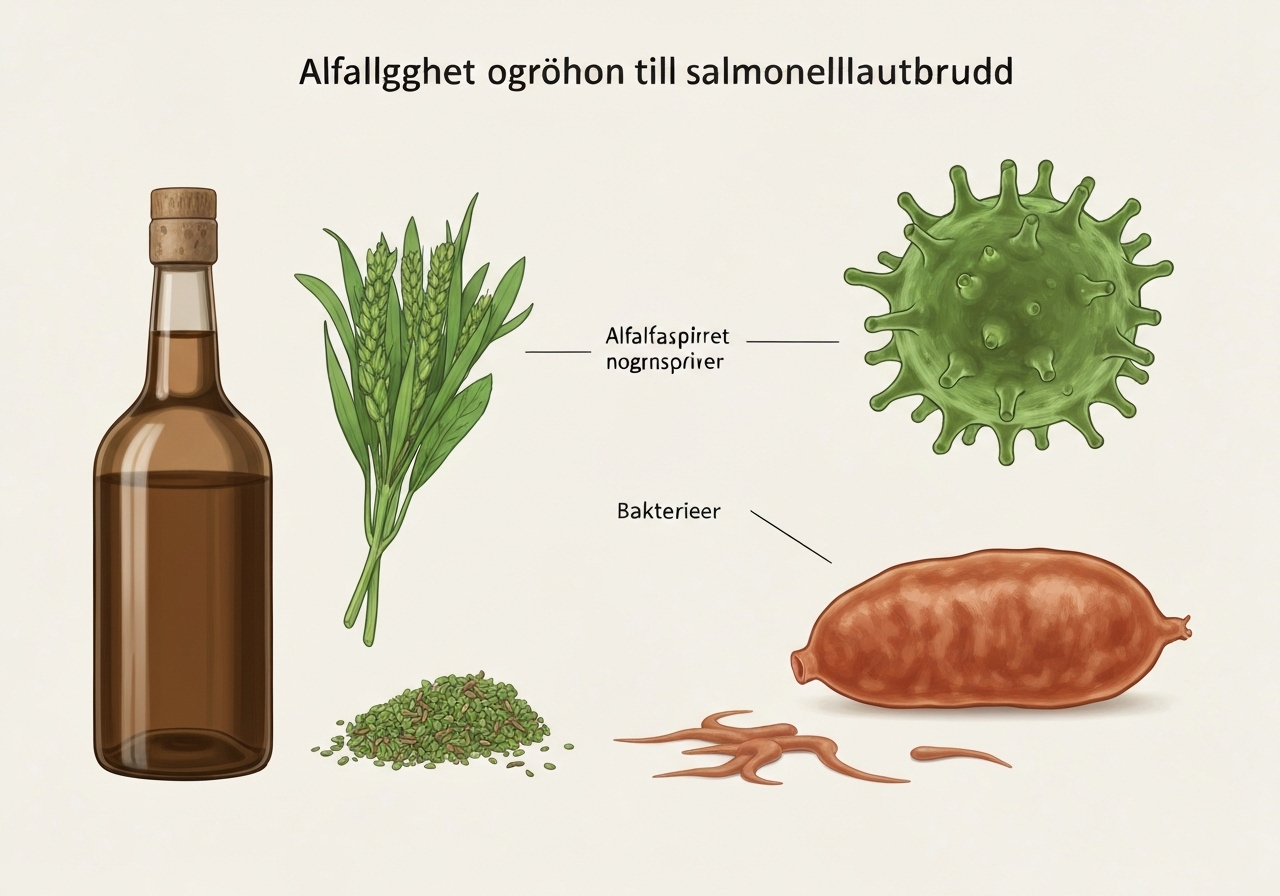 Norge rammet av største salmonellautbrudd på flere tiår