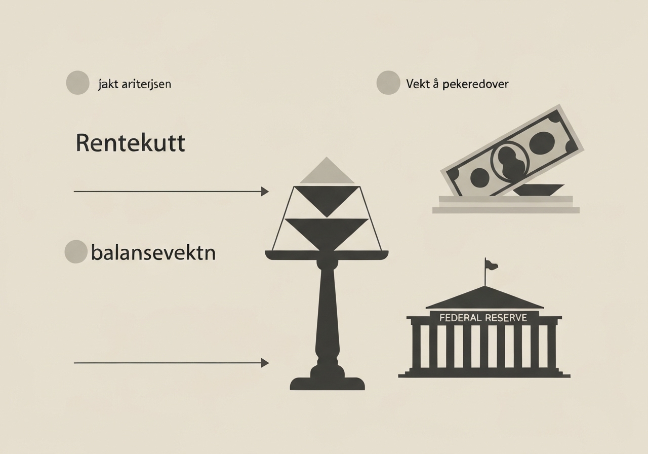 Fed senker styringsrenten med 0,25 prosentpoeng