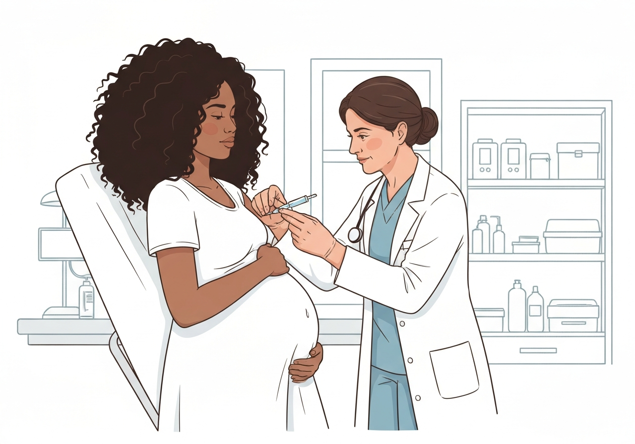 Lav vaksinasjonsdekning blant gravide i Norge mot COVID-19 og influensa