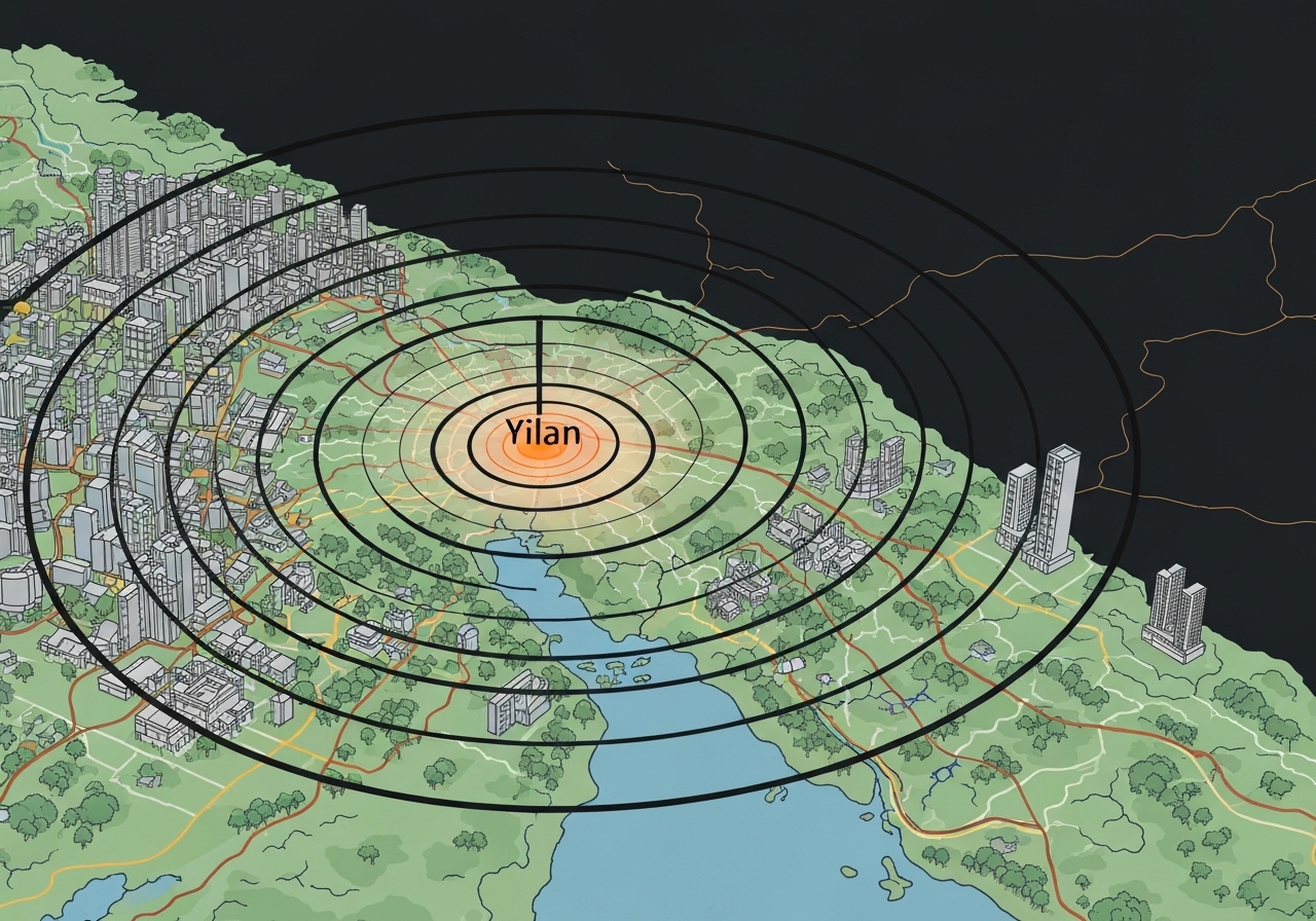 Kraftig jordskjelv rammer Taiwan