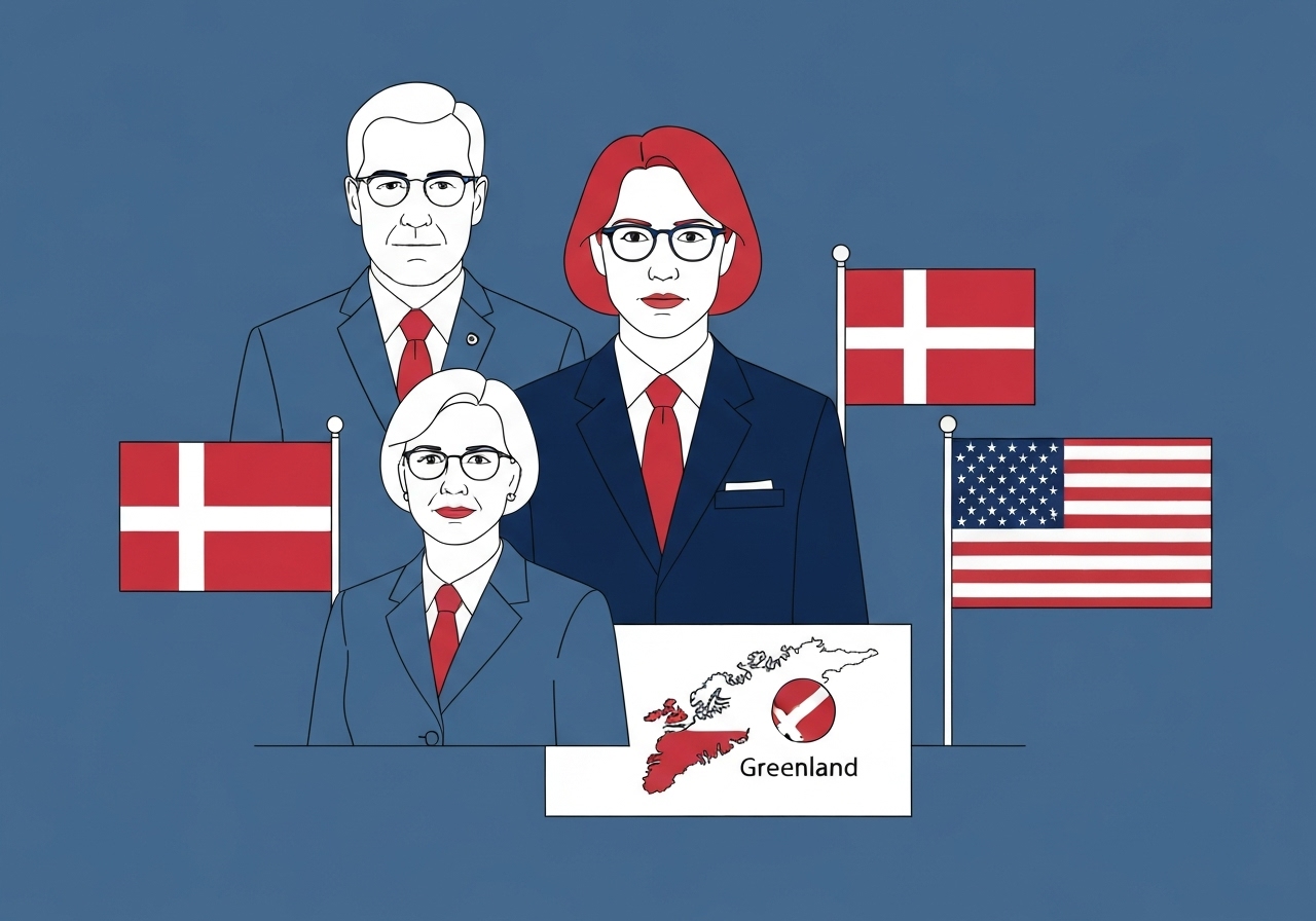 Danmarks utenriksminister kaller inn USA-diplomat etter avsløring om påvirkningsforsøk på Grønland