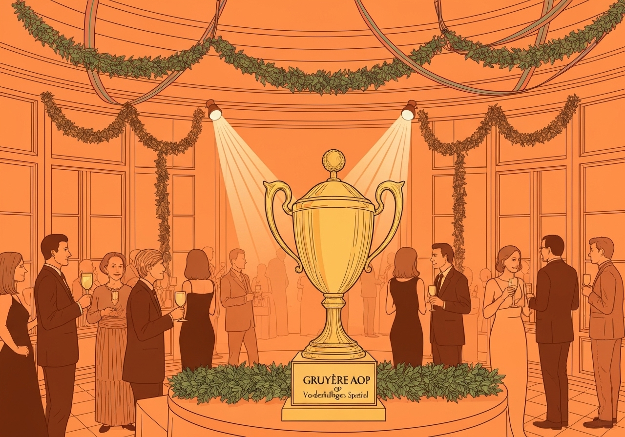 Gruyère AOP Vorderfultigen Spezial kåret til verdens beste ost