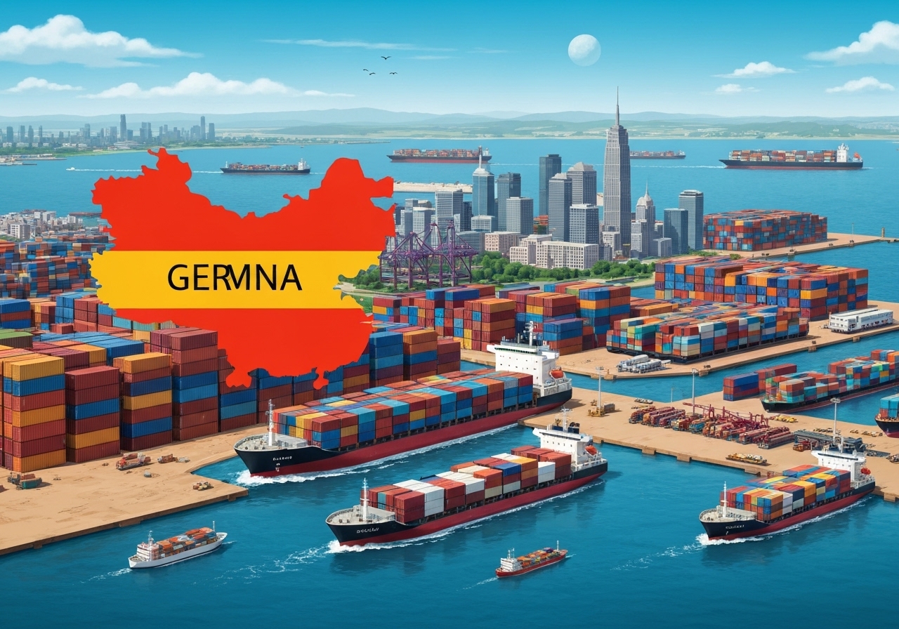 Kina overtar som Tysklands største handelspartner