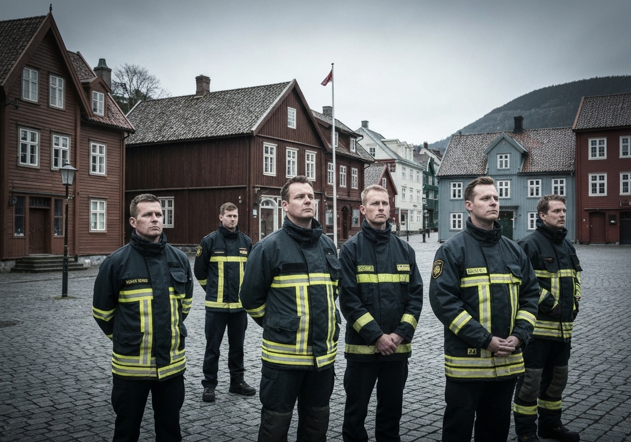 Branntragedie i Verdal: To brannmenn omkom under innsats