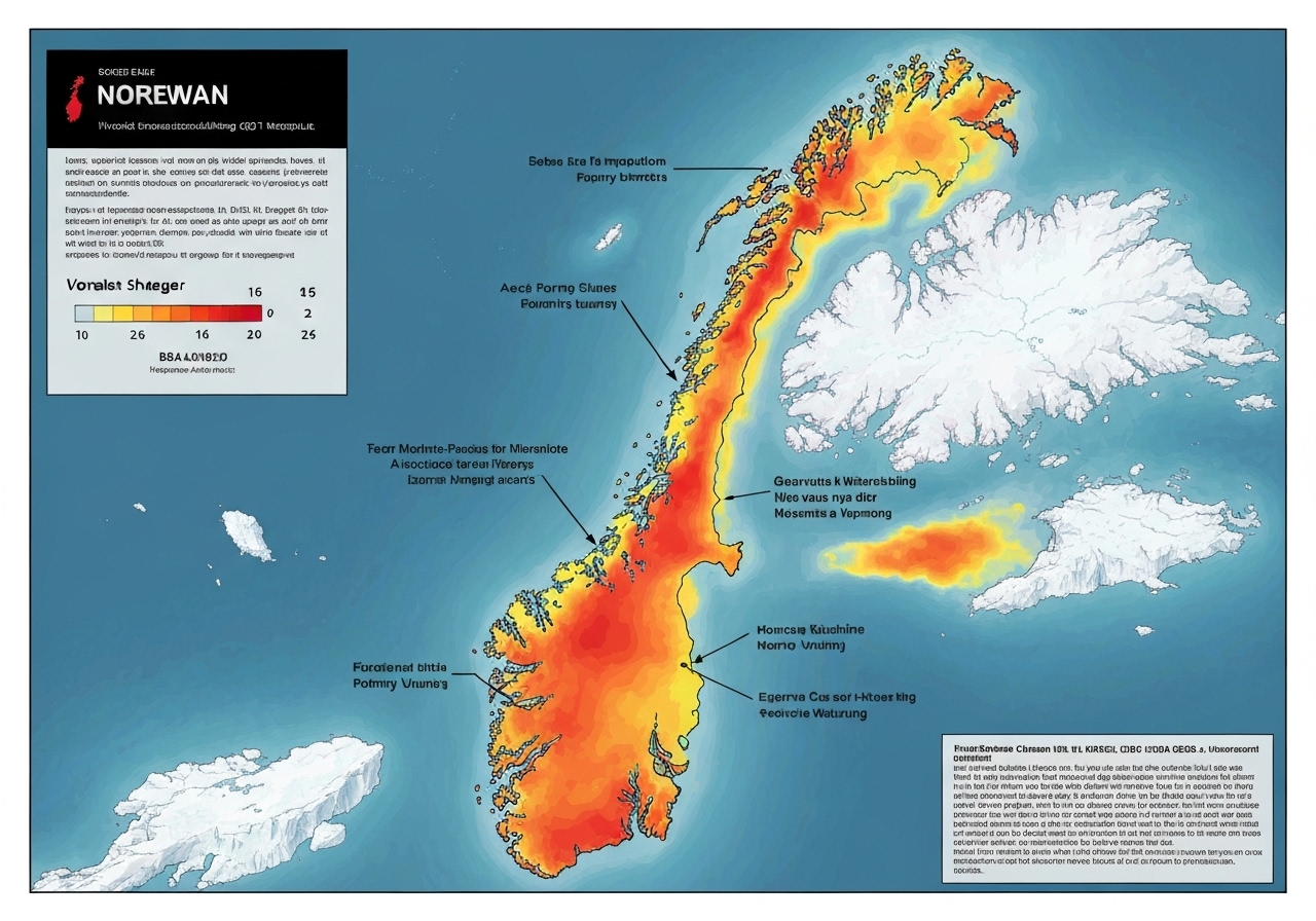 2025 ble det varmeste året noensinne målt i Norge