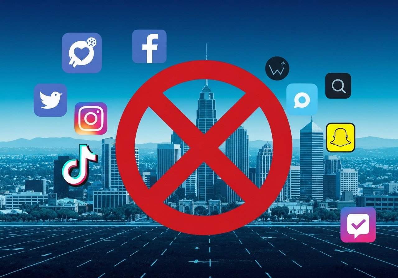 Australia innfører forbud mot sosiale medier for tenåringer