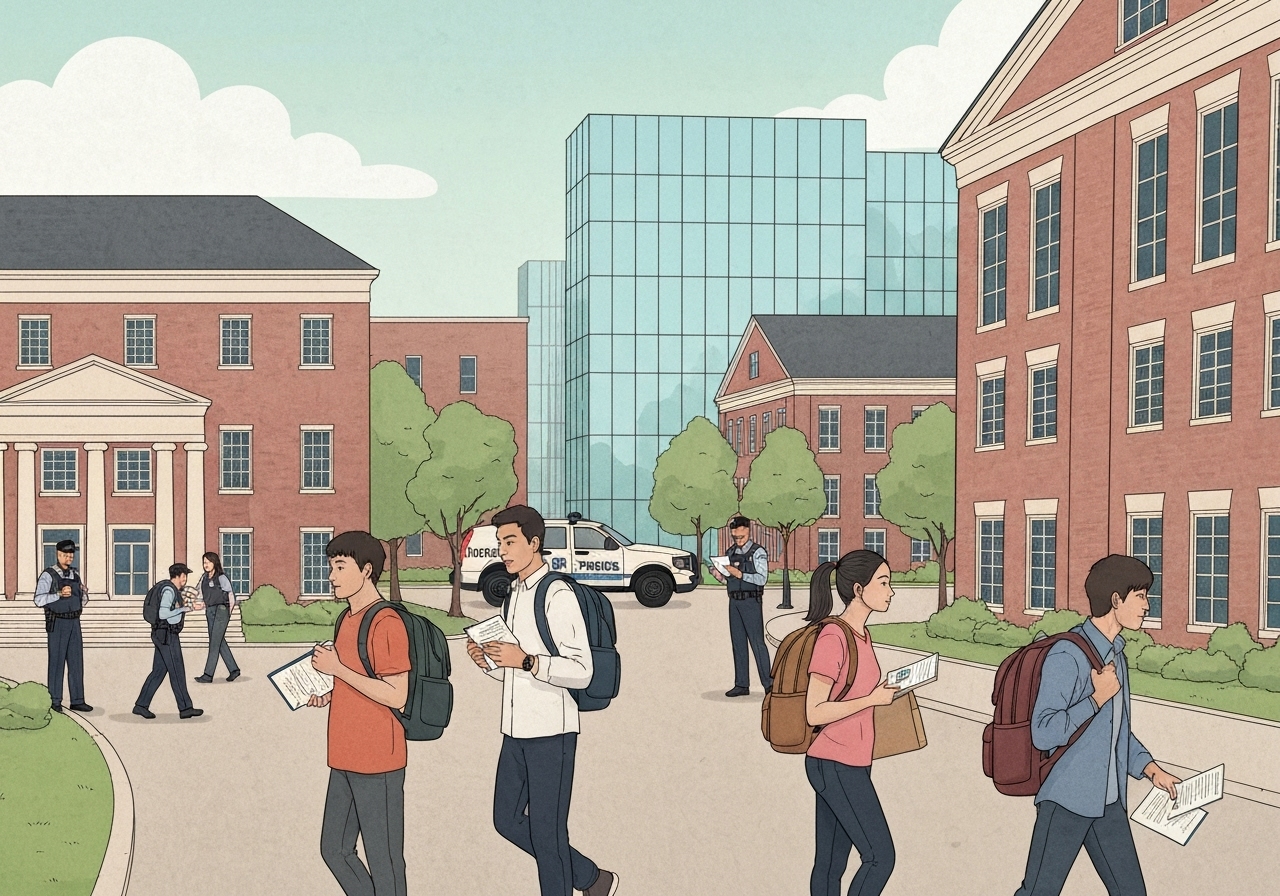 Universiteter i USA advarer internasjonale studenter om økt risiko for immigrasjonskontroller